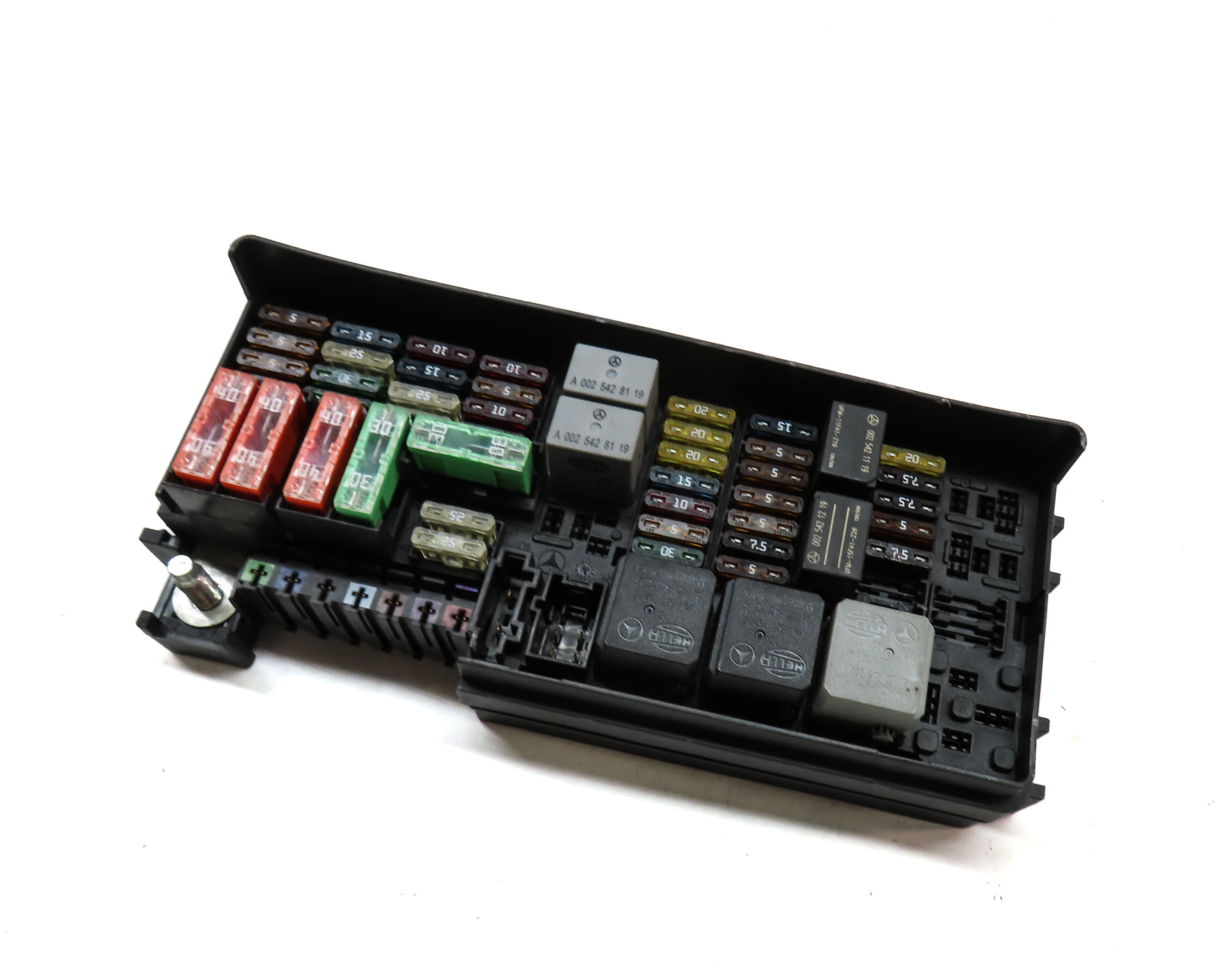 2011 MERCEDES GL450 (X164) 4.6L (M273) ENGINE REAR FUSE BOX — exact item pictured